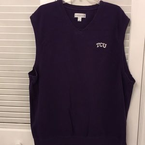 Purple TCU vest